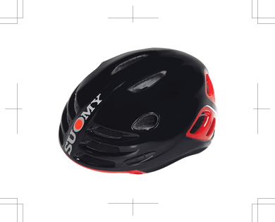 BLACK GLOSSY/RED GLOSSY